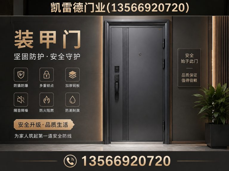 义乌市镁合金智能大门展示图